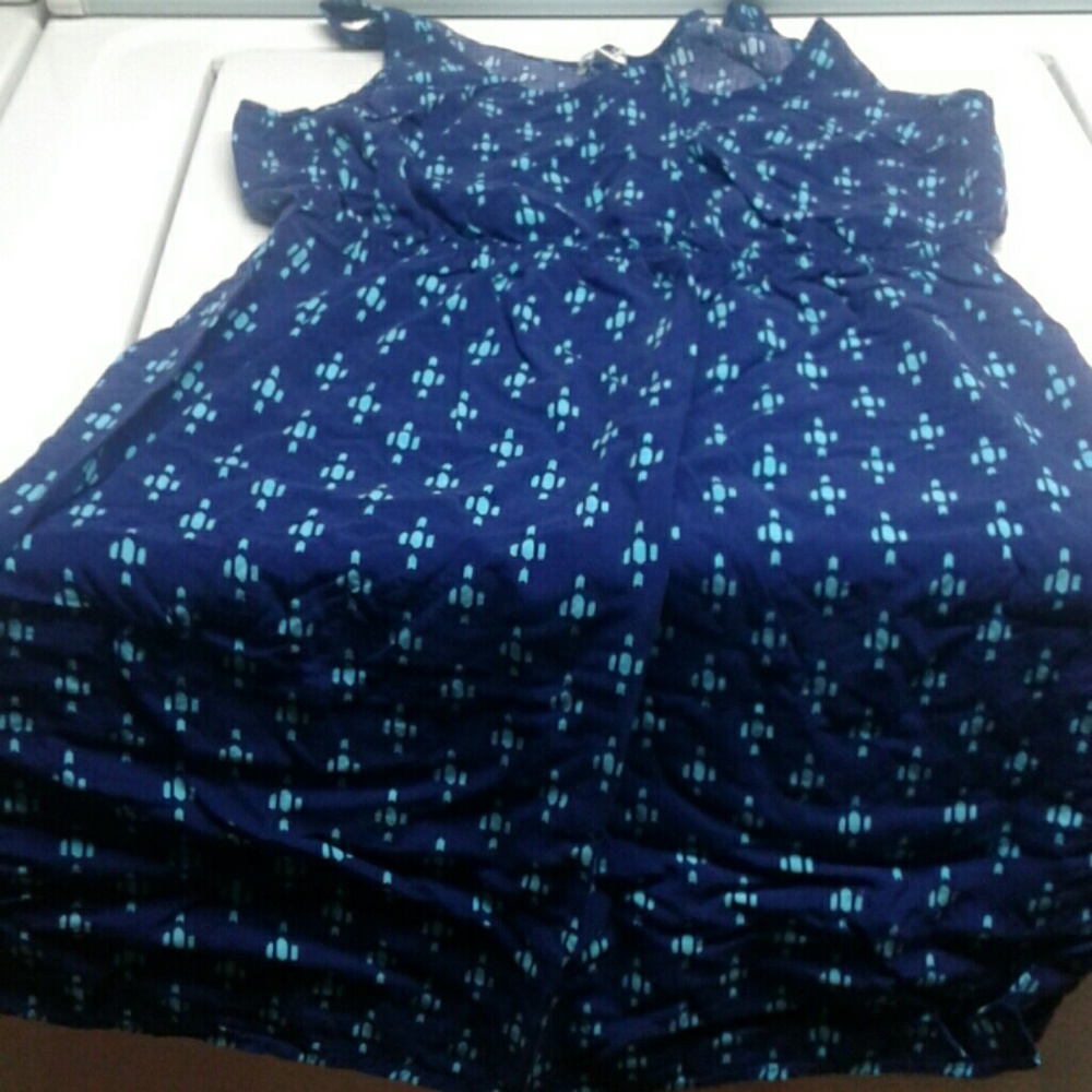 Blue summer dress